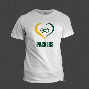 NFL Heart Favorite NFL Foot Ball Team Sport Tshirt Your Favorite Team